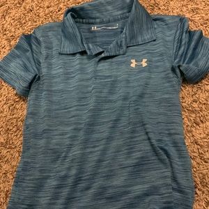 Blue Under Armour Polo